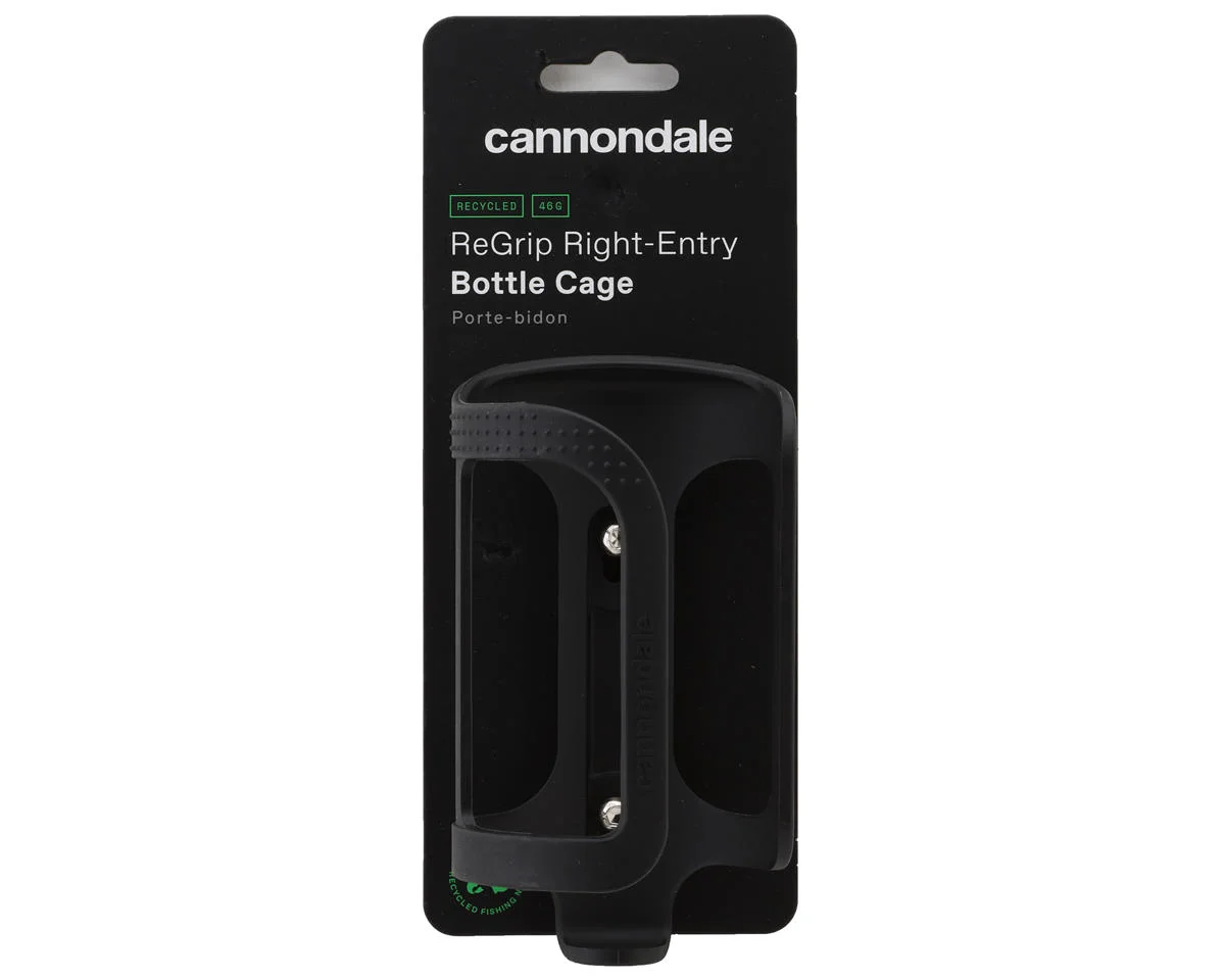 Cannondale ReGrip Side-Entry Water Bottle Cage (Black) (Right) - view 4